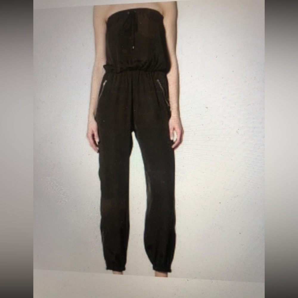NWT Walter Baker w118 Logan jumpsuit Olive